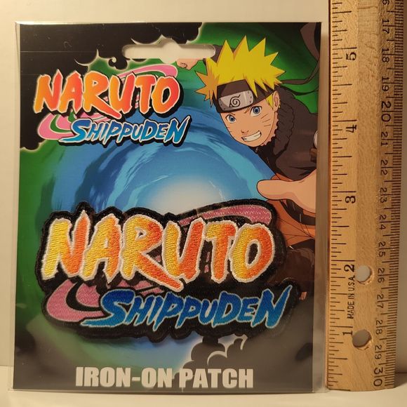 Naruto Shippuden Iron On Patch Official Anime Collectible Clothing Accessory - Picture 2 of 2